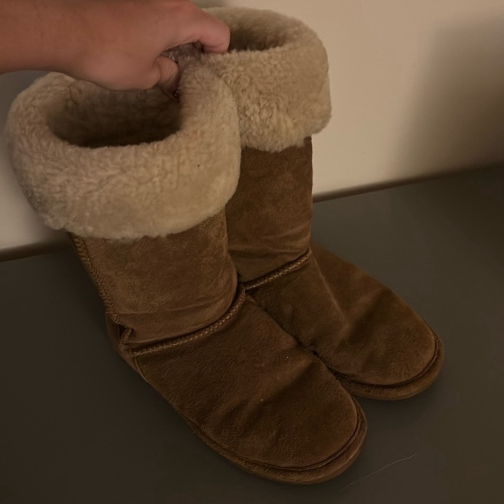 Fuzzy boots